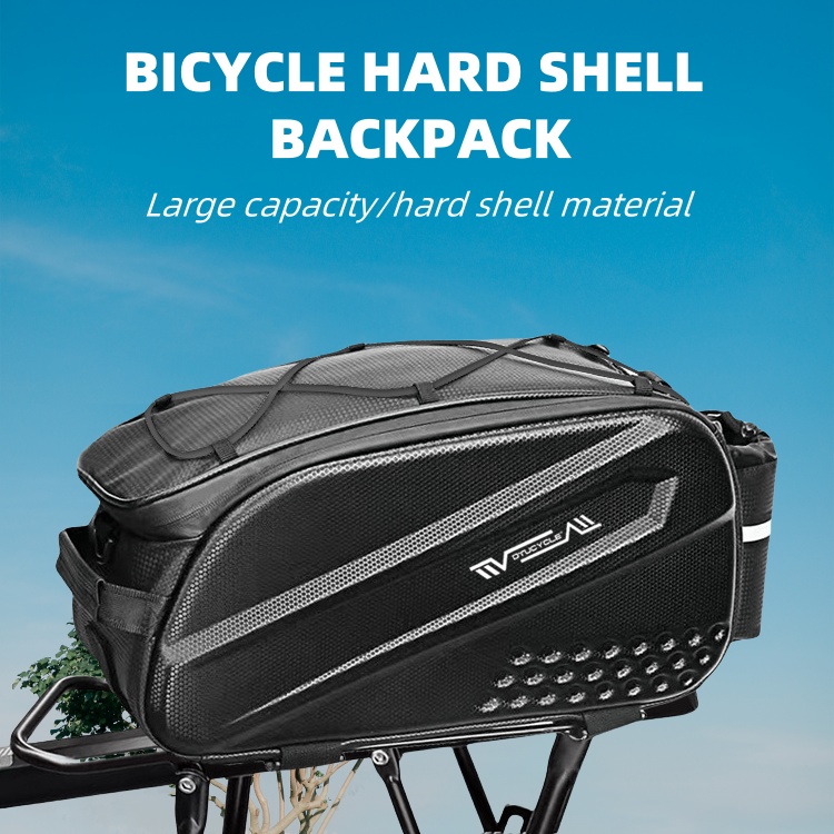 Mountain Biking Fanny Pack - Bisiklet Çantası, Sert Kabuklu Arka Koltuk