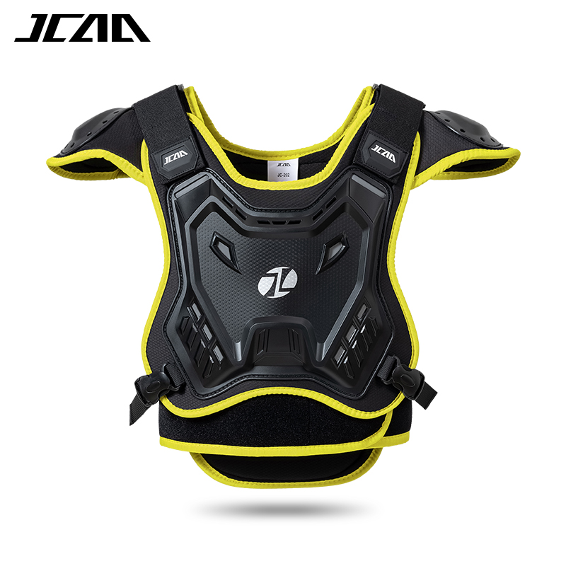 Mountain Biking Chest Protector - JCAA Çocuk Motosiklet Göğüs Koruyucusu, Sırt