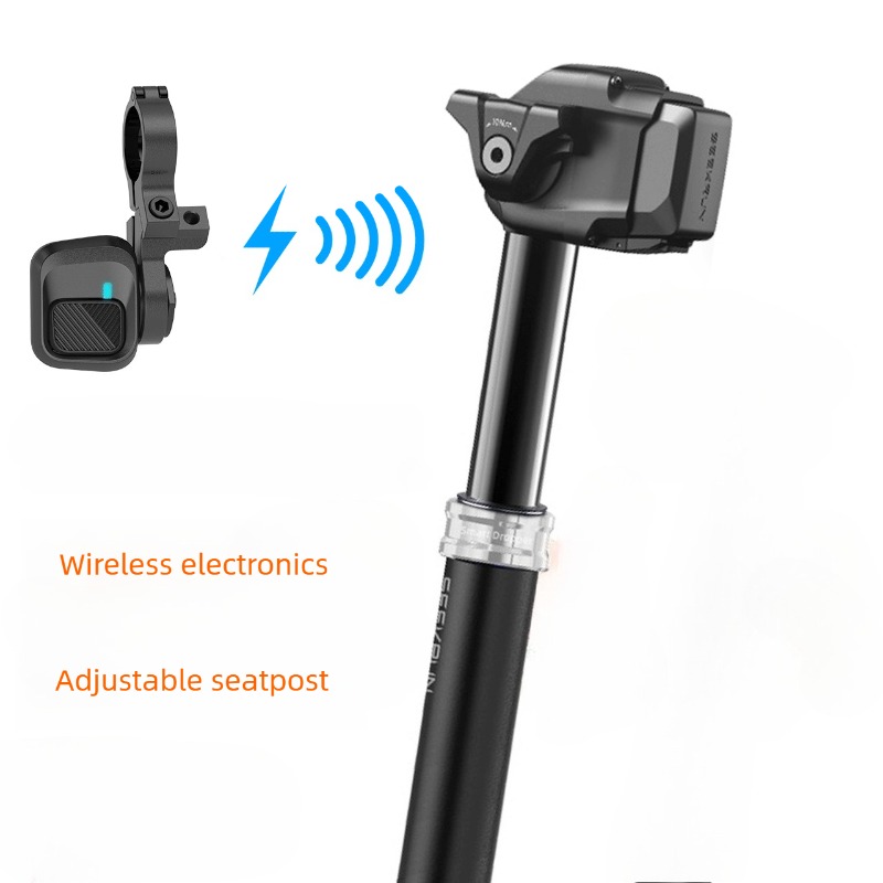 Mountain Biking Xc - Seekrun S7 Kablosuz Elektronik Sele Borusu