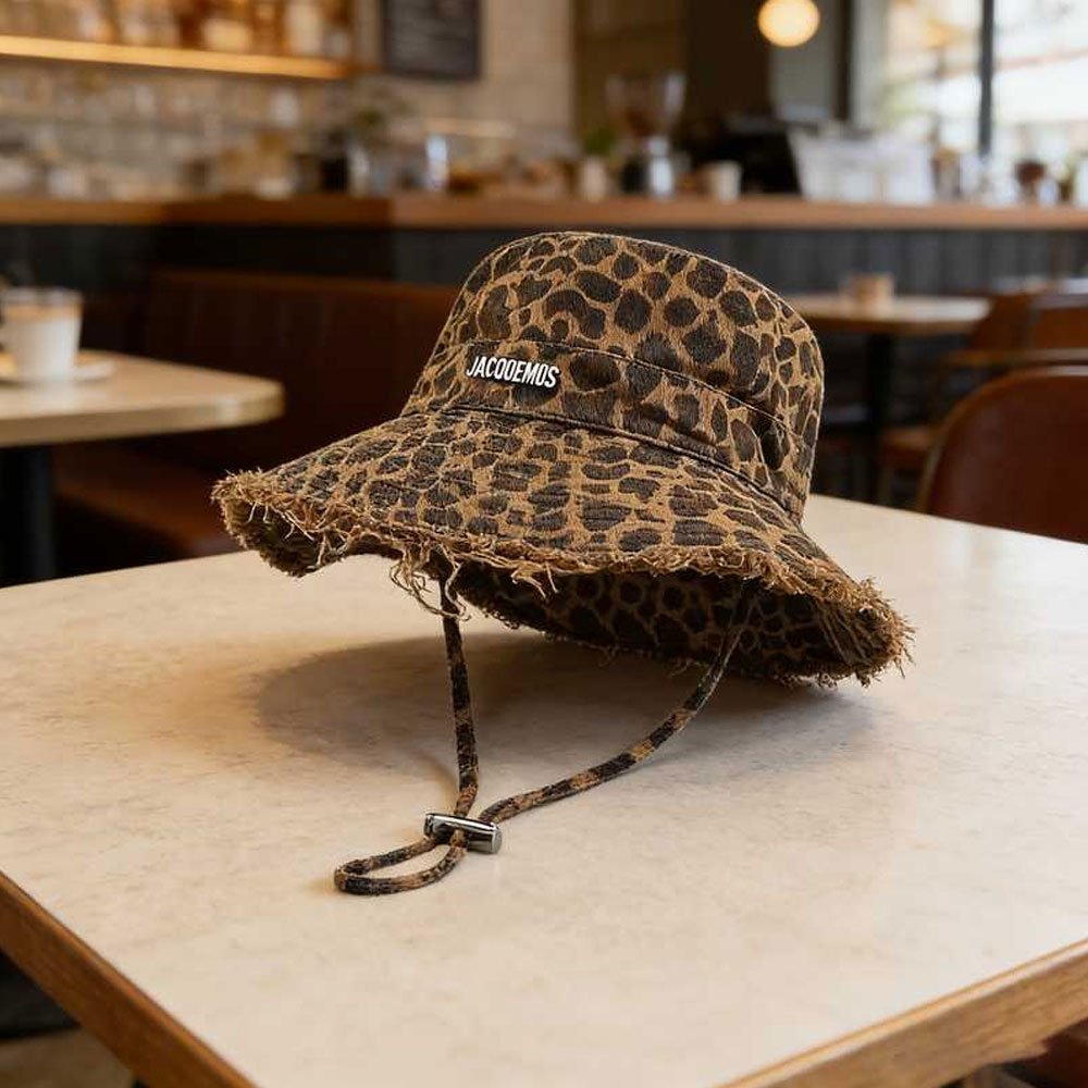 Mountain Biking Hat - İlkbahar ve Yaz Yeni Leopar Desenli