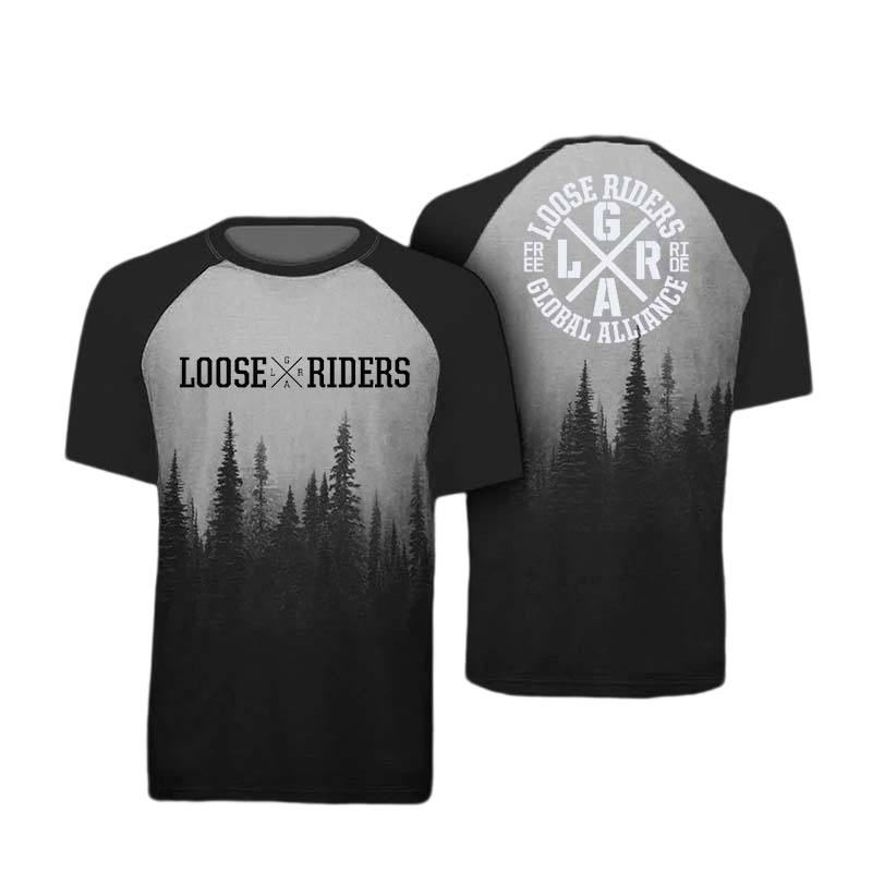 Mountain Biking Shirts - 2023 gevşek binici kısa kollu Jersey