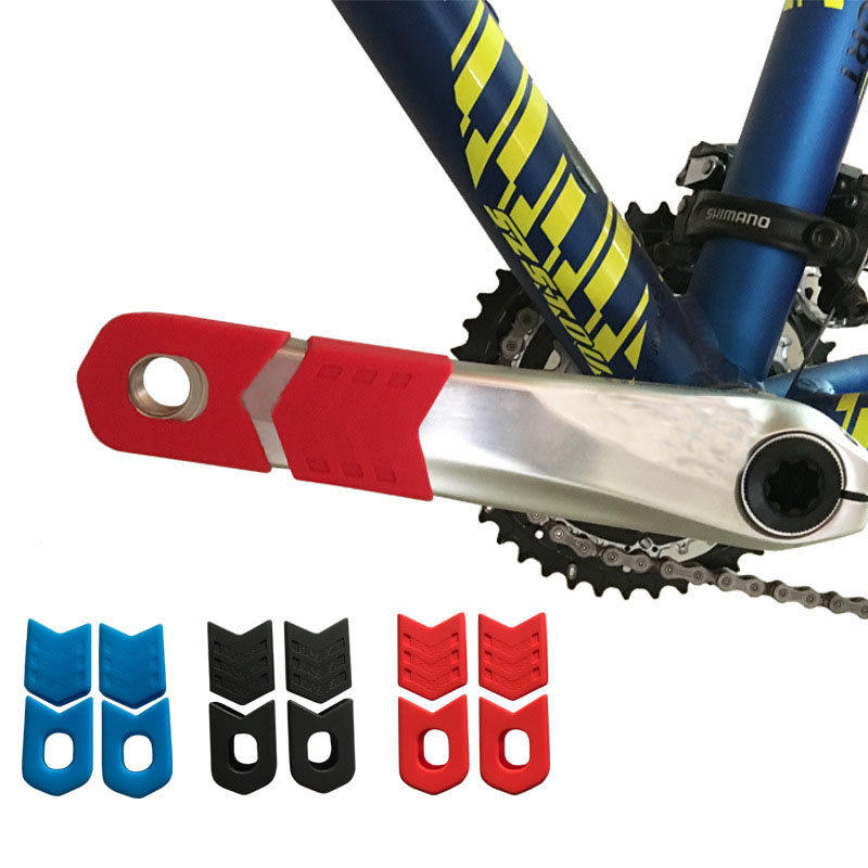 Mountain Biking Hat - 2 Pairs silikon bisiklet krank kolu