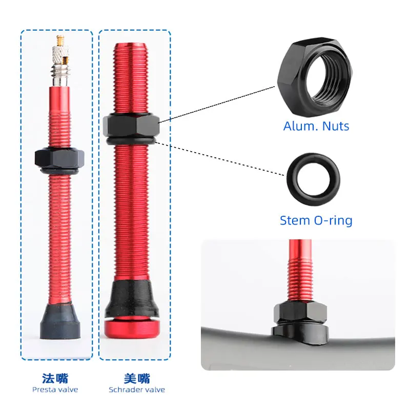 Bisiklet Vana Memesi Parçaları - Tubeless Valve Core incelemesi ve fiyatı