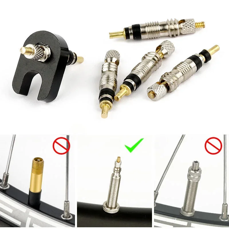 2/6/12 adet bisiklet çıkarılab - Tubeless Valve Core incelemesi ve fiyatı