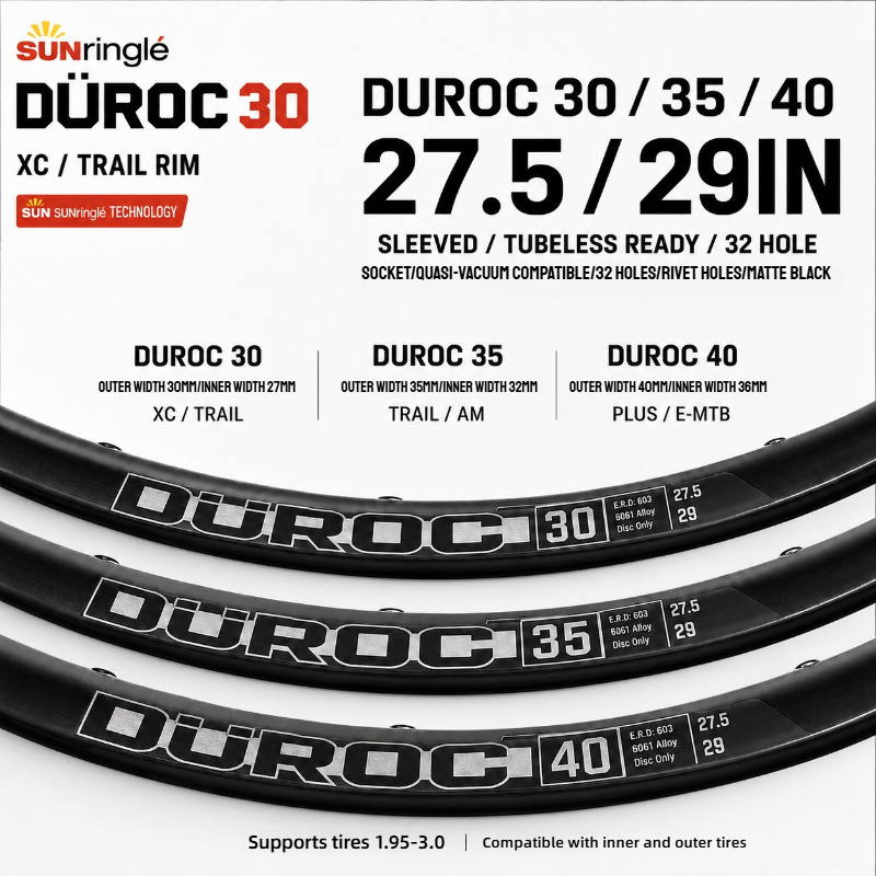 Sunringle DUROC 30 35 40 MTB J - Mountain Biking Xc incelemesi ve fiyatı