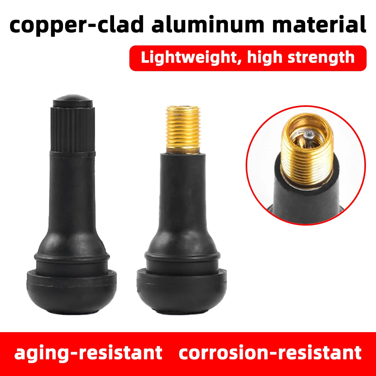 4/10/20/50/100 adet TR413 TR41 - Tubeless Valve Core incelemesi ve fiyatı